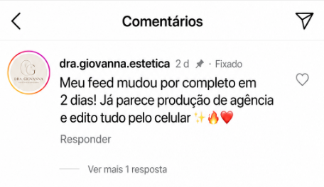Comentário no Instagram: feed mudou por completo em 2 dias
